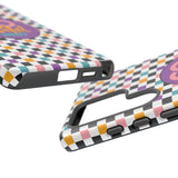 Colorful Plaid Go Wild Indy Tough Phone Cases