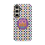 Colorful Plaid Go Wild Indy Tough Phone Cases