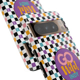 Colorful Plaid Go Wild Indy Tough Phone Cases