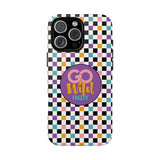 Colorful Plaid Go Wild Indy Tough Phone Cases