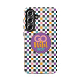 Colorful Plaid Go Wild Indy Tough Phone Cases