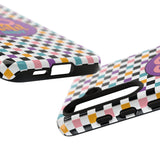 Colorful Plaid Go Wild Indy Tough Phone Cases