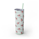 Faith Skinny Tumbler with Straw, 20oz