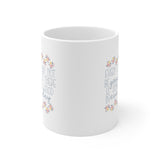Daily Florals Ceramic Mug 11oz