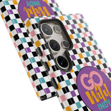 Colorful Plaid Go Wild Indy Tough Phone Cases