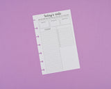 Mini Daily Sheets- 50 Sheets