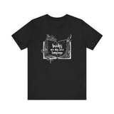 "Books Are My Love Language" Unisex Jersey Short Sleeve Tee