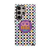 Colorful Plaid Go Wild Indy Tough Phone Cases