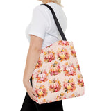 Pink Orange Pumpkin - Fall 2024 Tote Bag