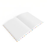 Colorful Plaid Go Wild Indy Notebook- BLANK Pages