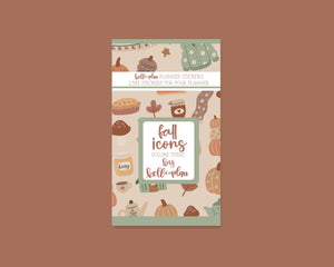 Fall Icons Volume Three Sticker Book