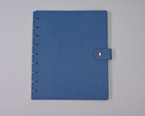 Dusty Blue Snap Planner Cover
