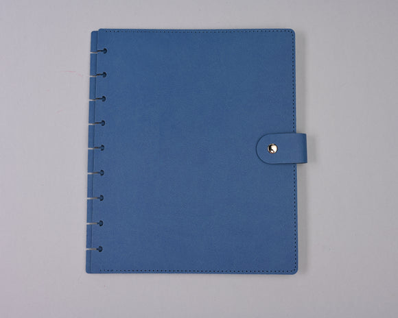 Dusty Blue Snap Planner Cover