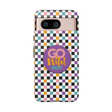 Colorful Plaid Go Wild Indy Tough Phone Cases