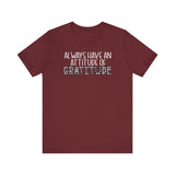 Attitude of Gratitude- Fall Box 2024- Unisex Jersey Short Sleeve Tee