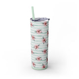 Faith Skinny Tumbler with Straw, 20oz