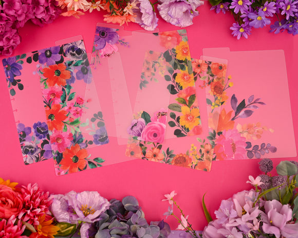 Brilliant Blooms 2026 Plastic Dashboard Dividers