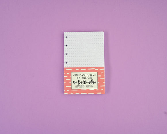 Mini Dashboard Extension Pack- 12 Months