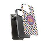 Colorful Plaid Go Wild Indy Tough Phone Cases