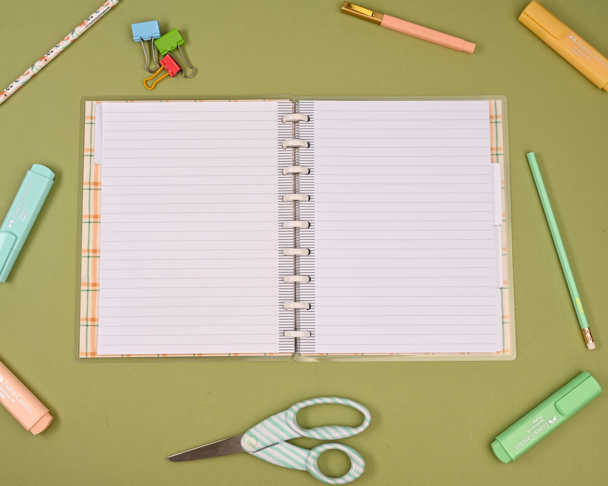 Floral Student NOTEBOOK – kellofaplan