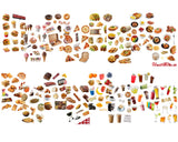 Food Junk Journal Sticker Book