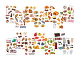 Food Junk Journal Sticker Book