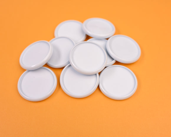 White Metal Planner Discs