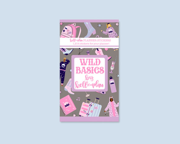 Wild Basics Sticker Book