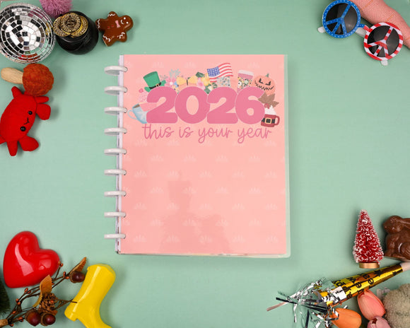 Seasonal 2026 Kellofaplan Planner