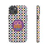 Colorful Plaid Go Wild Indy Tough Phone Cases