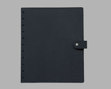 Black BIG Snap Planner Cover