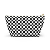 Black Check Go Wild Indy Pencil Bag