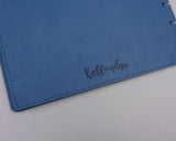 Dusty Blue Snap Planner Cover