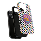 Colorful Plaid Go Wild Indy Tough Phone Cases