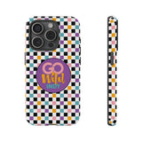 Colorful Plaid Go Wild Indy Tough Phone Cases