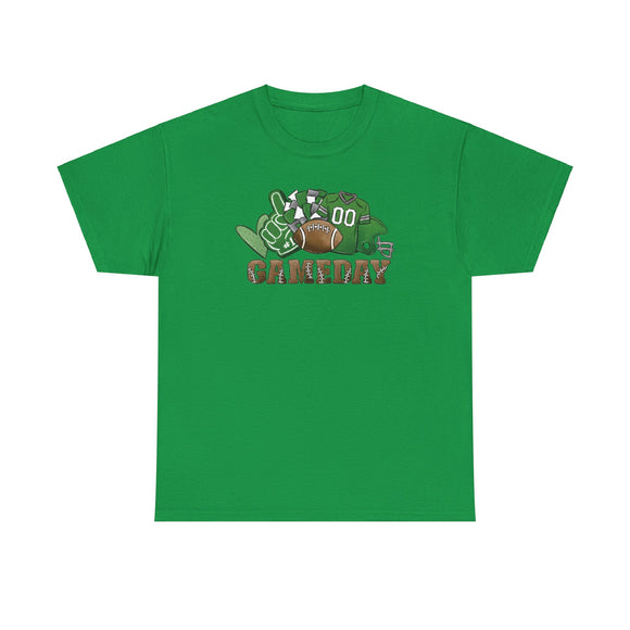 GREEN GAMEDAY- Fall 2024 Unisex Heavy Cotton Tee