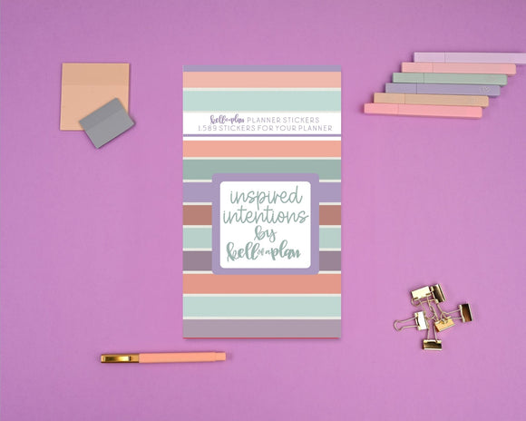 Inspired Intentions 2026 Sticker Book