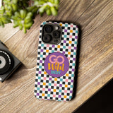 Colorful Plaid Go Wild Indy Tough Phone Cases