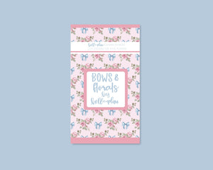 Bows & Florals Sticker Book