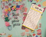 Seasonal 2026 Plastic Dashboard Dividers