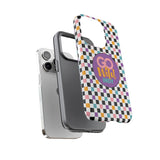 Colorful Plaid Go Wild Indy Tough Phone Cases