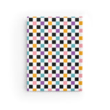 Colorful Plaid Go Wild Indy Notebook- BLANK Pages