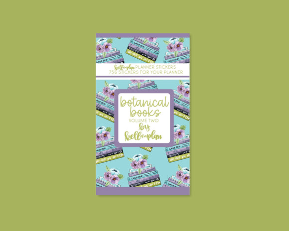 Botanical Books Sticker Book Volume Two