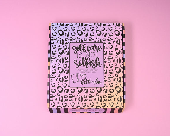 3 Month Self Care Planner Box- Exclusive Go Wild Swag