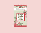 Christmas Florals Volume Six Sticker Book