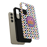 Colorful Plaid Go Wild Indy Tough Phone Cases