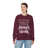 Favorite Things: Books & Planners- Unisex Heavy Blend™ Crewneck Sweatshirt