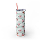 Faith Skinny Tumbler with Straw, 20oz