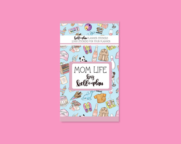 Mom Life Sticker Book