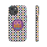 Colorful Plaid Go Wild Indy Tough Phone Cases